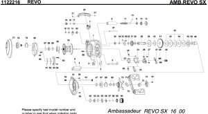 画像1: 【アブ純正お取り寄せパーツ：納期1ヶ月】Revo SX　製品コード：1122216