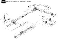 【アブ純正お取り寄せパーツ：納期1ヶ月】SLAMMER IV 8500HS　製品コード：1545770