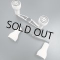 【DRT VARIAL】VARIAL CALFORM CUSTOM ver. REEL HANDLE 95mm, 100mm #WHITE x BLACK