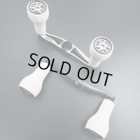 【DRT VARIAL】VARIAL CALFORM CUSTOM ver. REEL HANDLE 95mm, 100mm #WHITE x BLACK