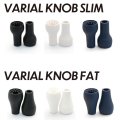 【DRT VARIAL】VARIAL KNOB SLIM & FLAT【中サイズ送料】※ノブ2個入り