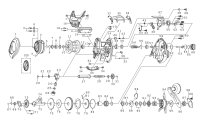 【ダイワ純正お取り寄せパーツ：納期1ヶ月】26ティエラ IC 150H　製品コード：00631056