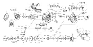 画像1: 【ダイワ純正お取り寄せパーツ：納期1ヶ月】26ティエラ IC 150H-DH　製品コード：00631058