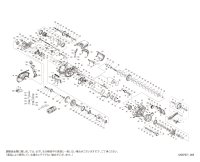 【シマノ純正お取り寄せパーツ：納期1ヶ月】26ビーストマスター 3000II　商品コード：045478
