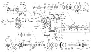 画像1: 【ダイワ純正お取り寄せパーツ：納期1ヶ月】26ジリオン TW 150HL　製品コード：00630373
