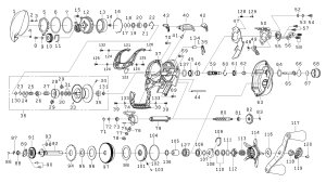 画像1: 【ダイワ純正お取り寄せパーツ：納期1ヶ月】26ジリオン TW 150H　製品コード：00630372