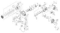 【ダイワ純正お取り寄せパーツ：納期1ヶ月】26BG SW 6000-P 　製品コード：00066109