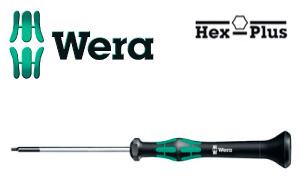 Wera 2.0 mm Hex Screwdriver [Duralumin screws supported]