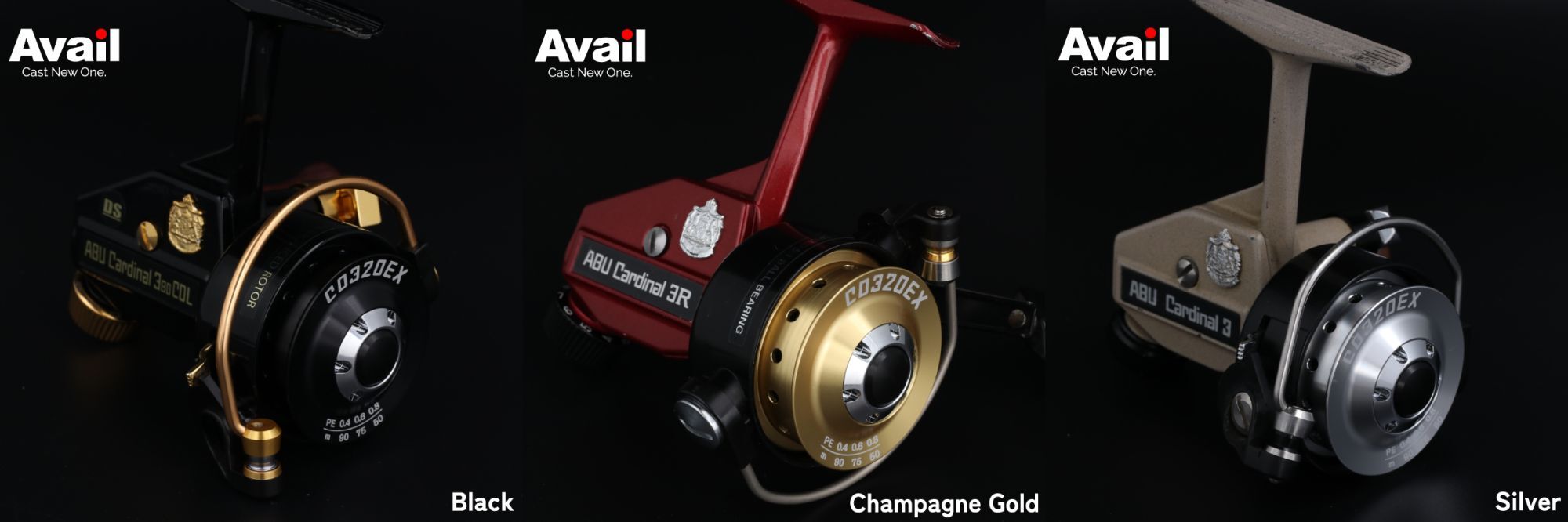 Avail] ABU Aluminum Spool for ABU Cardinal 3 Series [CD320EX, CD340EX]