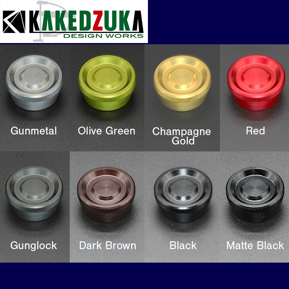 KAKEDZUKA DESIGN WORKS Mechanical Brake Knob for SHIMANO (for 21 ANTARES DC, 23 ANTARES DC MD, 22 EXSENCE DC) KDW-040