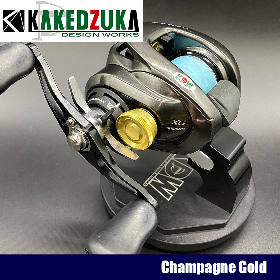 DEKA Knob Cap/Mechanical Brake Knob for SHIMANO 23 Metanium, 22 Metanium Shallow Edition, and 20 Metanium Champagne Gold