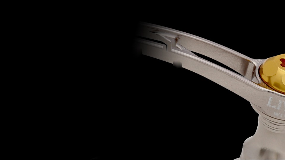 LIVRE WING 92 main plate machined from A7075 super duralumin with an H-section 3D profile