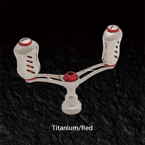 LIVRE WING 72 double handle in Titanium/Red