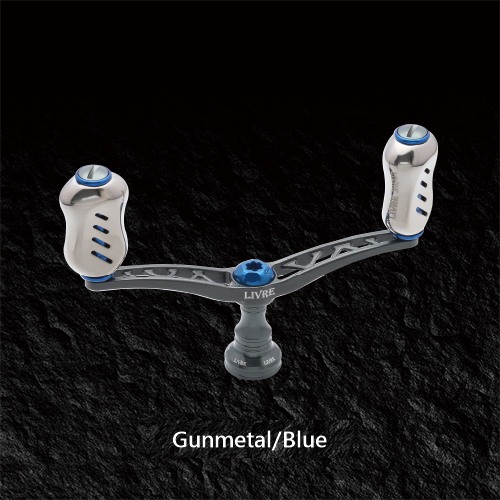 LIVRE WING 100 double handle in Gunmetal/Blue