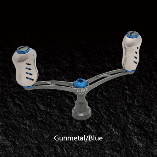 LIVRE WING 92 double handle in Gunmetal/Blue