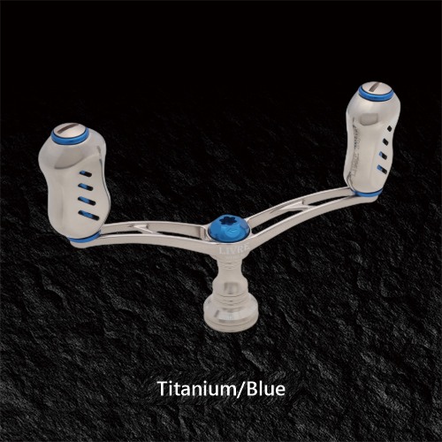 LIVRE WING 92 double handle in Titanium/Blue
