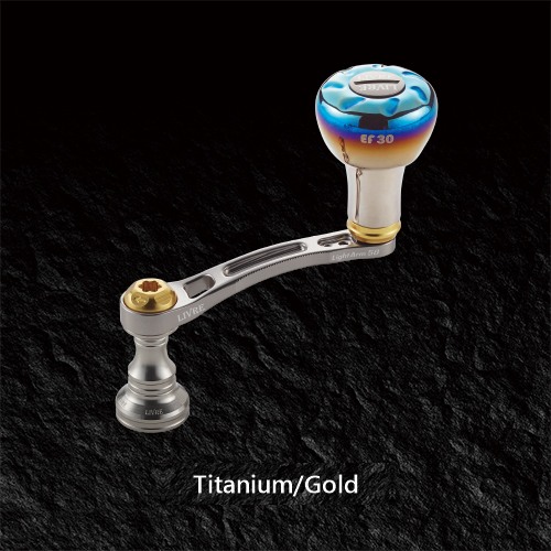 LIVRE Light Arm 58 single handle in Titanium/Gold
