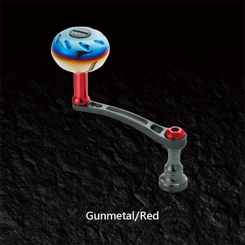 LIVRE Light Arm 65 single handle in Gunmetal/Red