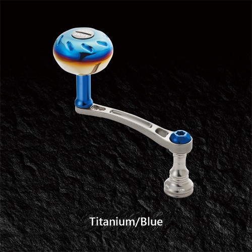LIVRE Light Arm 65 single handle in Titanium/Blue