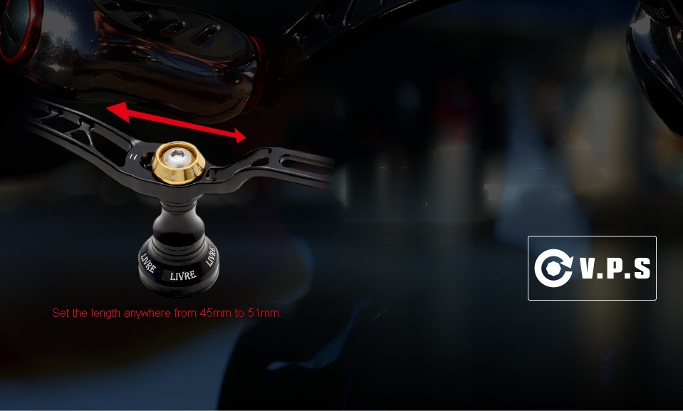 LIVRE UNION 45-51 variable pitch system, adjustable from 45mm to 51mm
