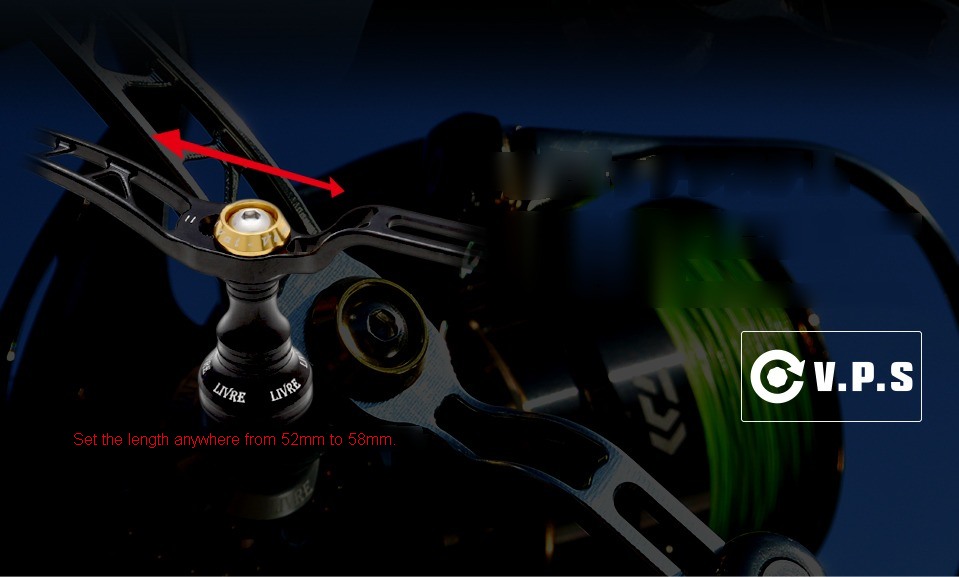 LIVRE UNION 52-58 variable pitch system, adjustable from 52mm to 58mm