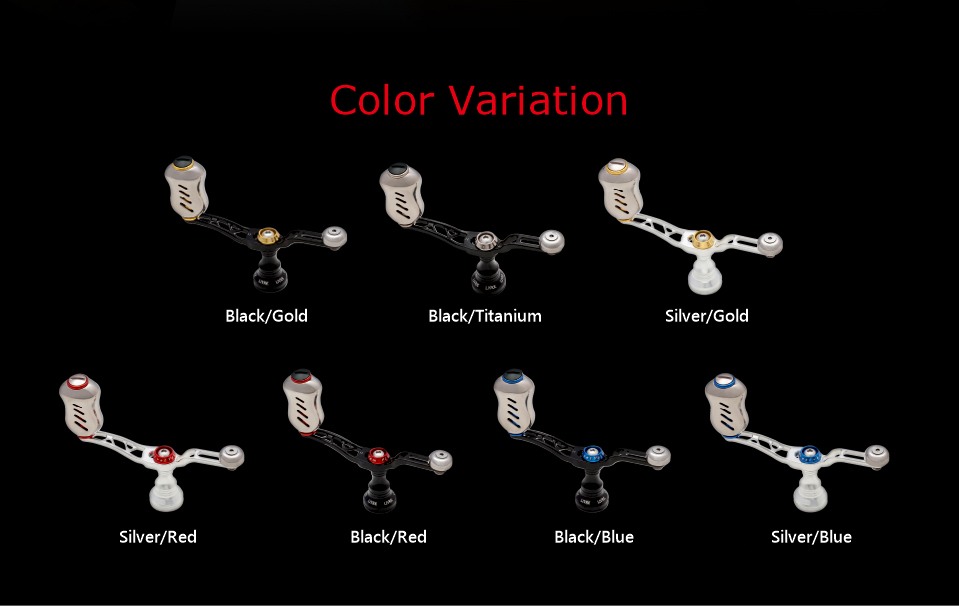 LIVRE UNION 37-43 color variation chart with 7 plate and center nut color combinations