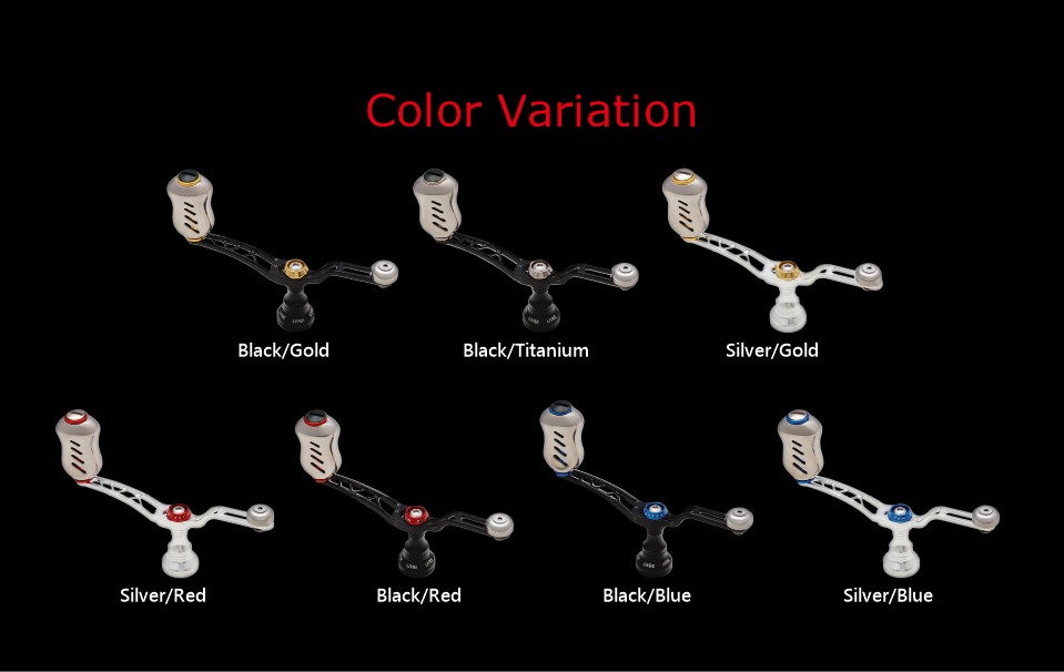LIVRE UNION 45-51 color variation chart with 7 plate and center nut color combinations
