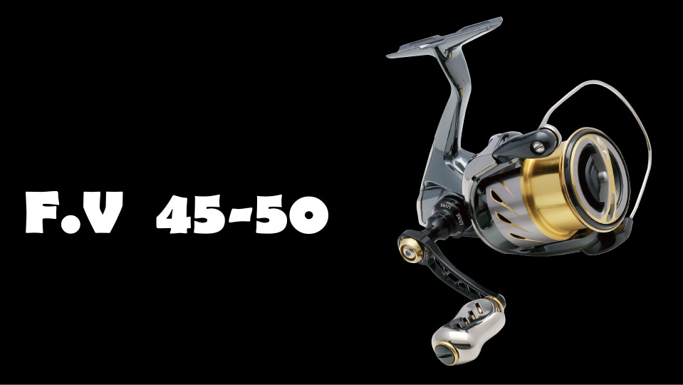 LIVRE F.V 45-50 variable pitch single handle mounted on a spinning reel