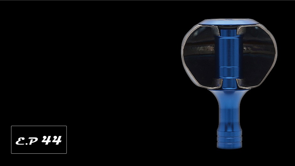 LIVRE EP 44 ultra-light thin-walled hollow titanium knob, cross-section view
