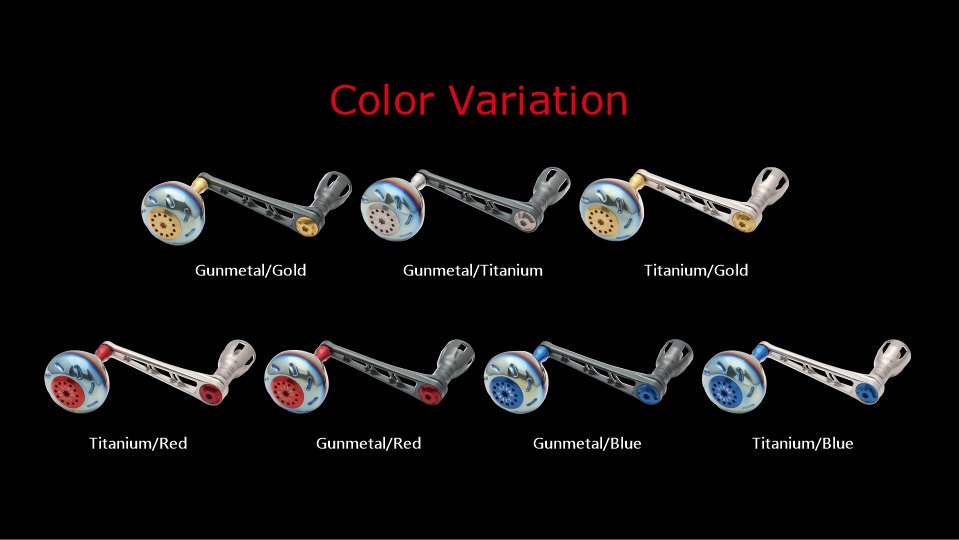 LIVRE POWER 88 color variation chart with 7 plate and center nut color combinations