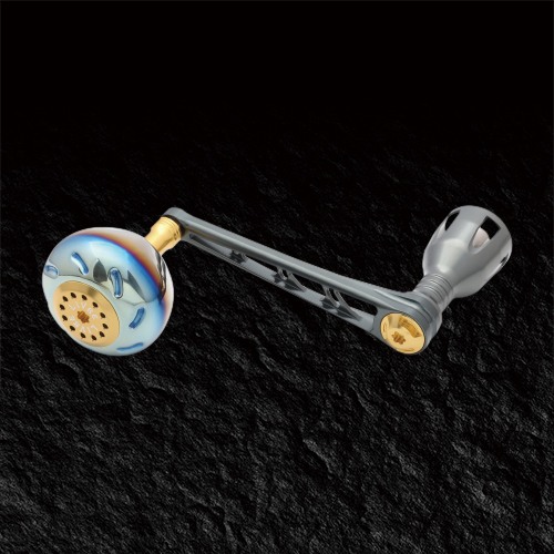 LIVRE POWER 98 power handle in Gunmetal/Gold