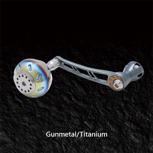 LIVRE POWER 70-75 power handle in Gunmetal/Titanium