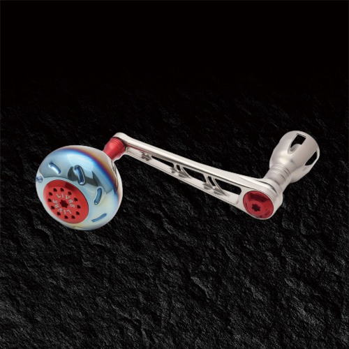 LIVRE POWER 88 power handle in Titanium/Red