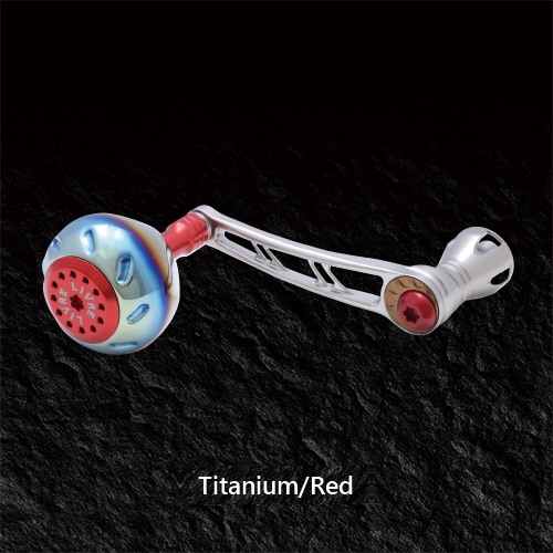 LIVRE POWER 70-75 power handle in Titanium/Red