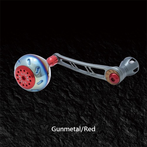 LIVRE POWER 70-75 power handle in Gunmetal/Red