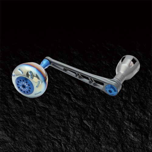 LIVRE POWER 98 power handle in Gunmetal/Blue