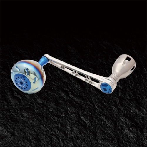 LIVRE POWER 98 power handle in Titanium/Blue