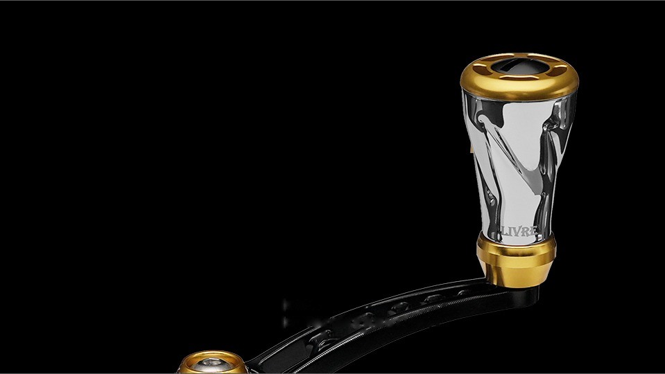 LIVRE Forte air thin-walled hollow titanium knob on the F.V 50-55 f air single handle