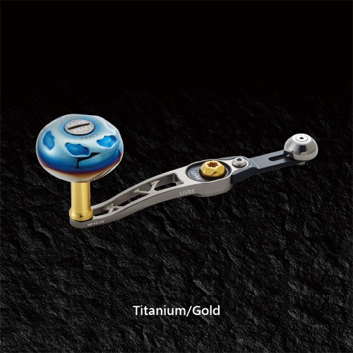 LIVRE SB 65-70 Balancer Handle in Titanium/Gold