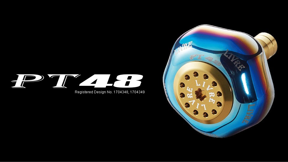 LIVRE PT48 titanium handle knob