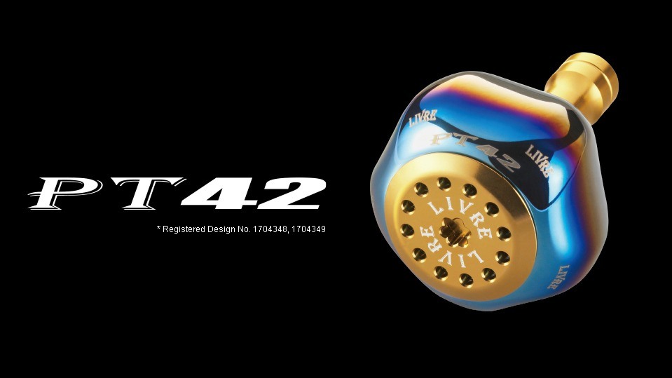 LIVRE PT42 titanium handle knob