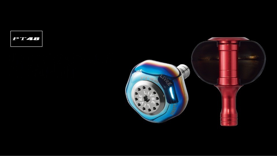 LIVRE PT 48 thin-walled hollow titanium knob and its cross-section