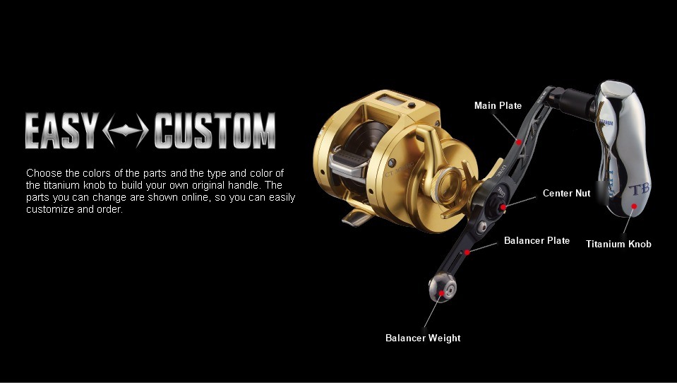 LIVRE SB 70-75 TS EASY CUSTOM parts diagram: main plate, center nut, balancer plate, titanium knob, balancer weight