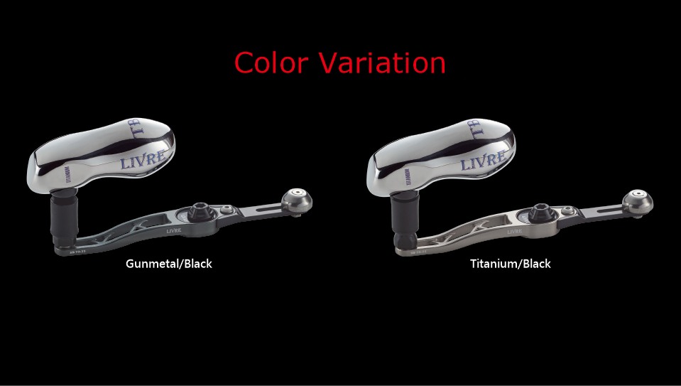 LIVRE SB 70-75 TS color variation: Gunmetal/Black, Titanium/Black