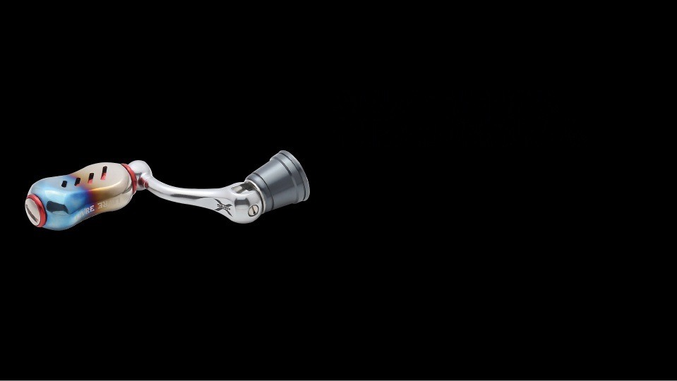 LIVRE Fino mounted on a genuine reel handle