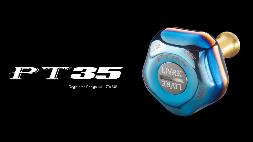 LIVRE PT35 titanium handle knob