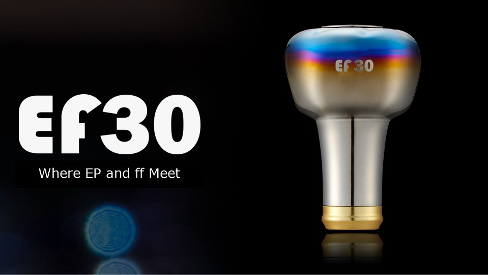 LIVRE EF30 titanium handle knob
