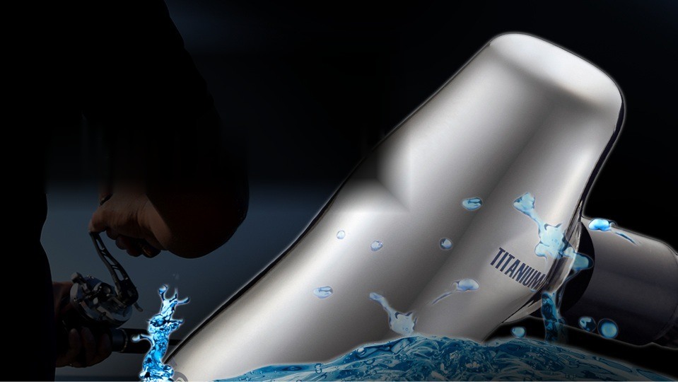 LIVRE TB-1 titanium handle knob: it floats: a titanium knob of only 37.1g