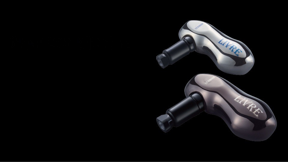 LIVRE TB-S titanium handle knob: getting to the heart of gripping