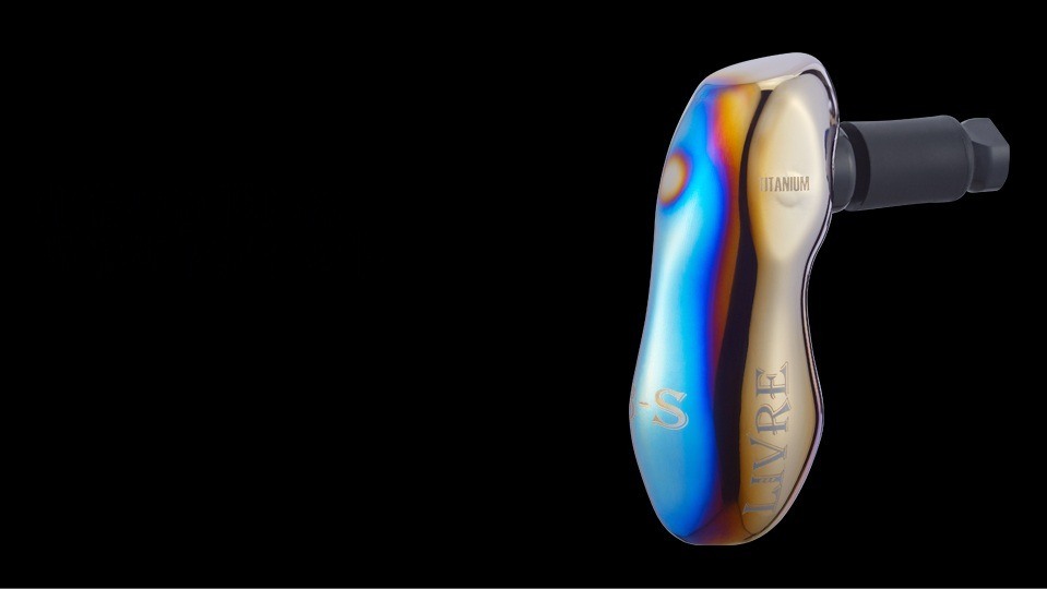 LIVRE TB-S titanium handle knob: just fits your genuine handle